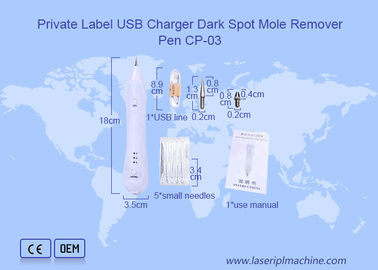 Pluma del retiro de la peca del plasma del punto oscuro de la belleza del laser