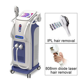 Máquina de belleza de depilación láser de diodos IPL 808nm multifunción