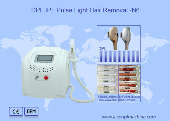 máquina de la belleza del retiro IPL del pelo de 10ms 50J/Cm2 1000W