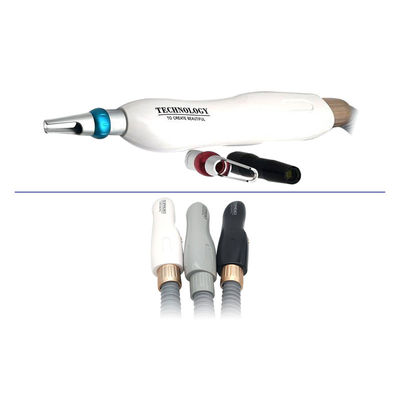 Eliminación de tatuajes de mano 1320nm 532nm 1064nm Nd Yag Laser Handpiece