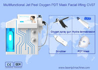 El blanquear de elevación de Jet Peel Machine For Facial del oxígeno de la máscara de PDT