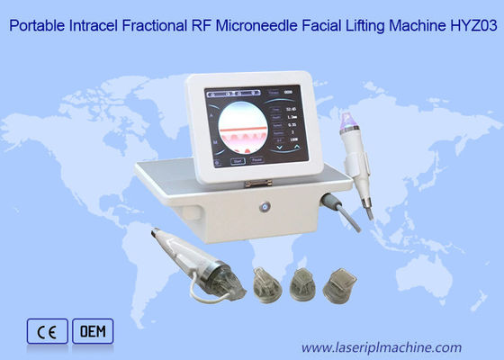 Máquina de eliminación de arrugas para el levantamiento facial con microagujas