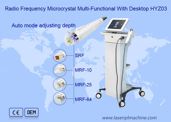 Máquina de belleza de escritorio multifuncional de microcristales 0.1mm Rf