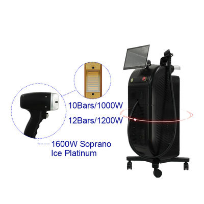 Un solo mango 3 longitud de onda 808 755 1064nm 1200W Diodo láser de depilación Y9 Pro