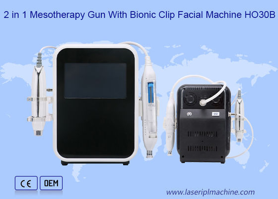 CE 2 en 1 2 en 1 Arma de mesoterapia con máquina facial biónica de clip