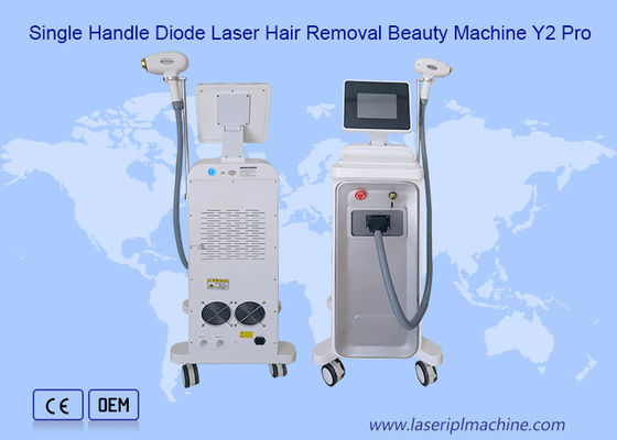 Blanco 100-600ms 808 Diodo láser de depilación máquina de belleza