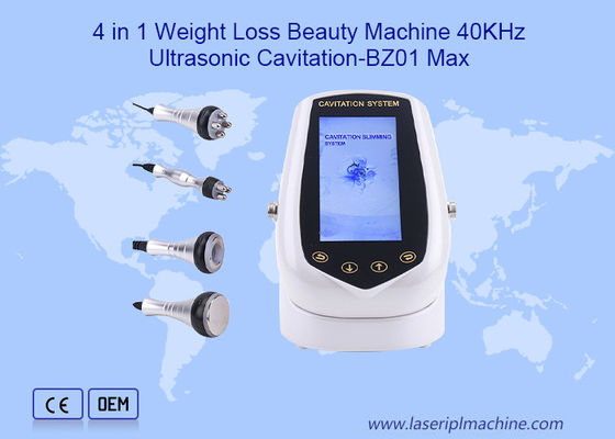 4 en 1 pérdida de peso 40KHz casa máquina de belleza de cavitación ultrasónica