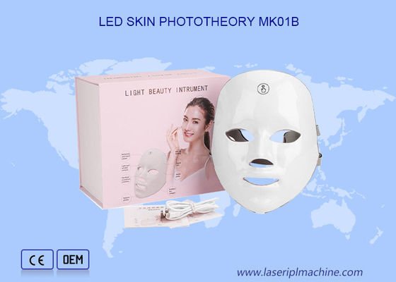 Pdt Luz Led Belleza Colorida Rejuvenecimiento de la Piel Máscara Facial Estiradora