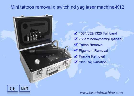 3 Cartiredges 1064nm Máquinas de eliminación de tatuajes Nd Yag con láser