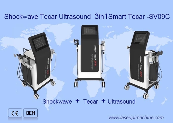 máquina de la onda expansiva de la terapia física de la cabeza de 60m m Rf Tecar