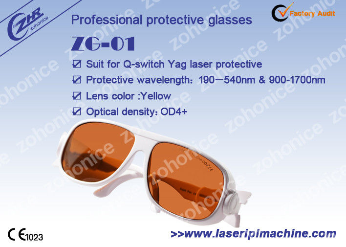E Light Laser BV Certificado IPL piezas de repuesto Gafas de seguridad Traje para Yag láser protector