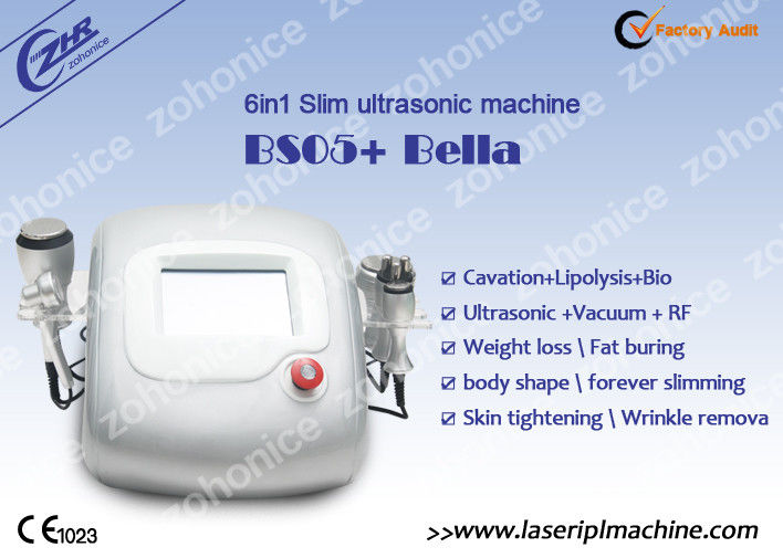 Máquina ardiente gorda del ultrasonido delgado del Rf IPL de la radiofrecuencia para el cuidado de piel