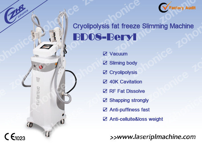 Limpie 40K la cavitación con la aspiradora Cryolipolysis que adelgaza el dispositivo ultrasónico del liposuction de la máquina