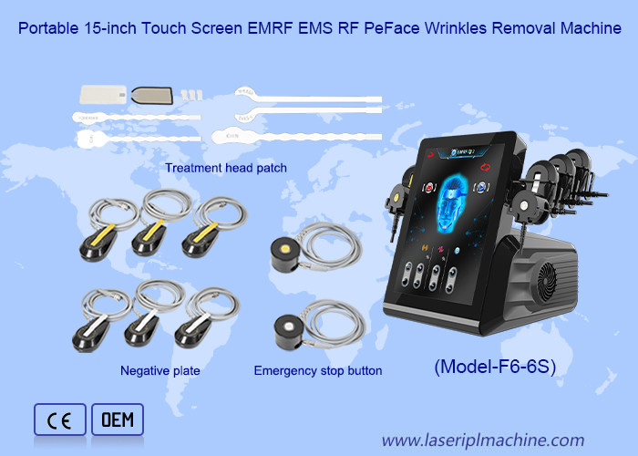 EMS máquina de escultura para masaje de ojos 6 en 1 levantamiento facial de la piel EMS facial shaper
