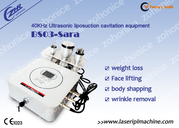 máquina ardiente gorda de la cavitación ultrasónica del liposuction 40KHZ para el retiro gordo