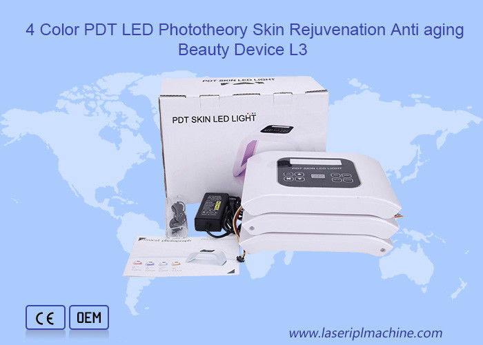 Anti-envejecimiento PDT SMD LED 7 Color Rejuvenecimiento de la piel Máquina anti-envejecimiento