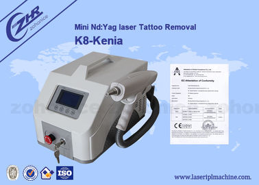máquina profesional del laser del ND Yag del interruptor de 1000MJ Q para el retiro del tatuaje