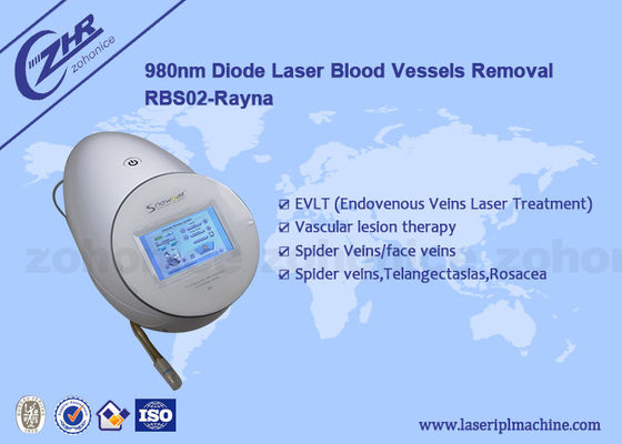 Buen precio Máquina de la belleza del retiro de la vena de la araña del vaso sanguíneo del laser del diodo de 5HZ 980nm en línea