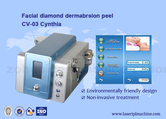Buen precio Diamante superior Microdermabrasion Dermabrasion que pela la máquina facial del cuidado de piel en línea