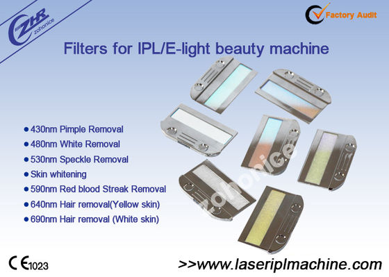 Buen precio Filtro de luz adaptable de los recambios del IPL E para la máquina de la belleza del OPT SHR en línea