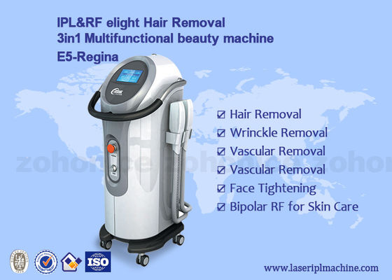 Buen precio Máquina de la belleza del retiro del pelo del elight de IPL+ RF y del rejuvenecimiento de la piel con dos manijas en línea