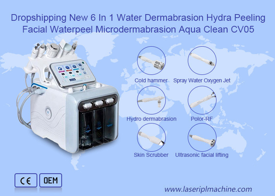 Máquina que blanquea facial del mini del Hydra oxígeno de Microdermabrasion