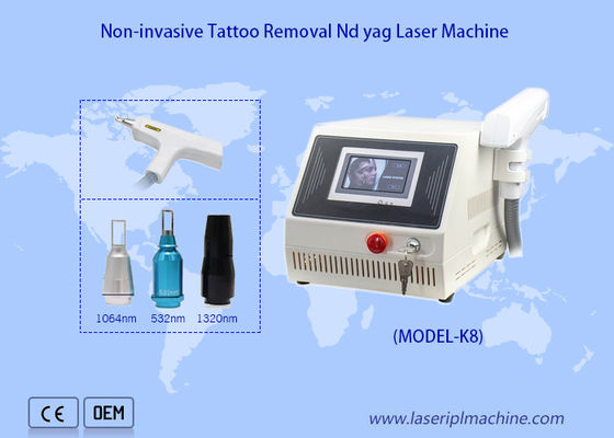 Buen precio Máquina portátil de la cáscara del laser del carbono del retiro del tatuaje del laser del Nd Yag de las ventas calientes en línea