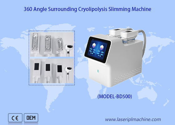 Buen precio 10,4” ángulos 360 que rodean el helada gordo de Cryolipolysis que adelgaza la máquina para el retiro gordo en línea