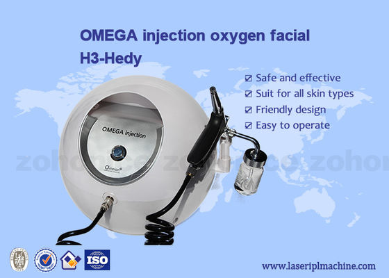 Buen precio Máquina del rejuvenecimiento de la piel de Omega 75W, máquina facial del oxígeno para el balneario en línea