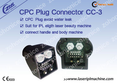 IPL maneja piezas de repuesto Conector CPC cuadrado para IPL máquina de belleza CC 3