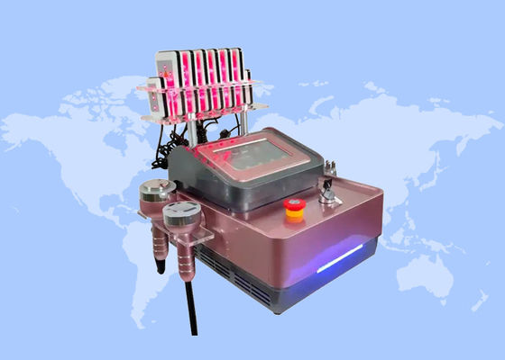 Buen precio 6in1 Rf Ultrasonico Cavitación Máquina de adelgazamiento del cuerpo Aprietación de la piel Elevación facial 40k 80k en línea