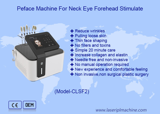 PET Cara Piel Antienvejecimiento Cuello Ojo frente Estimulación de la máquina facial EMS