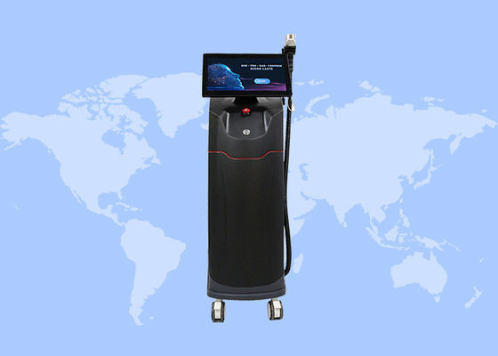 Buen precio Máquina láser de diodo 808nm de pantalla táctil de 15,6 pulgadas sin dolor para la depilación de la piel en línea