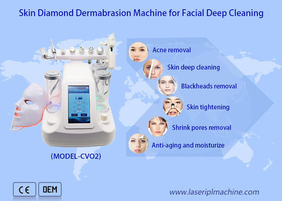 Buen precio Dermabrasion de alta calidad del agua que pela el diamante hidráulico Hydrodermabrasion de la piel facial en línea