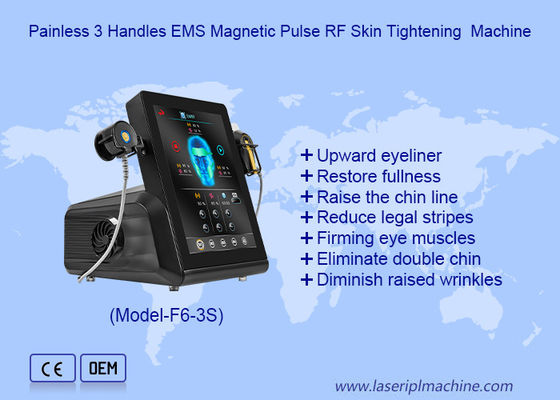 Buen precio Masajeador facial Estimulación facial Elevación facial de ojos EMRF EMS Máquina de escultura en línea