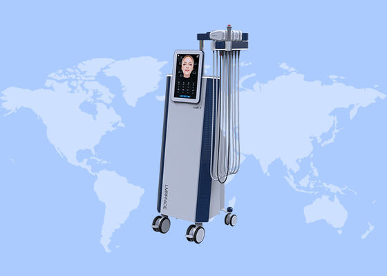 Buen precio EMS RF 5MHz Masajeador de ojos cuerpo en forma de V cara EMS máquina de apretamiento de la piel en línea