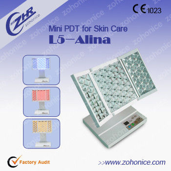 Buen precio Máquina de la terapia de la luz del rejuvenecimiento 25W PDT LED de la piel del salón en línea