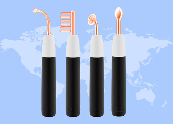 Buen precio 4 tubos de argón gas violeta y neón electrodos naranja de alta frecuencia varilla máquina de argón en línea