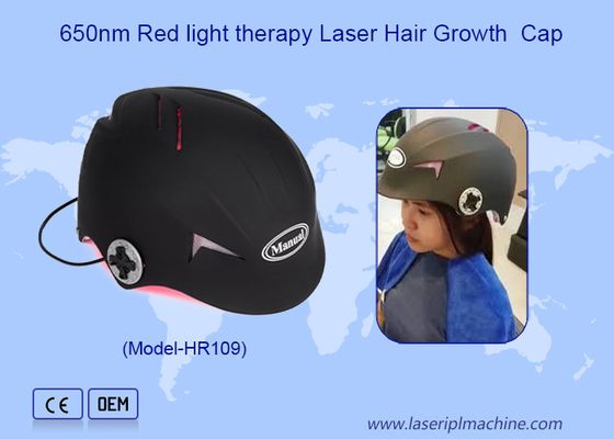 Uso personal Antienvejecimiento Terapia con luz roja Laser Cap para el crecimiento del cabello