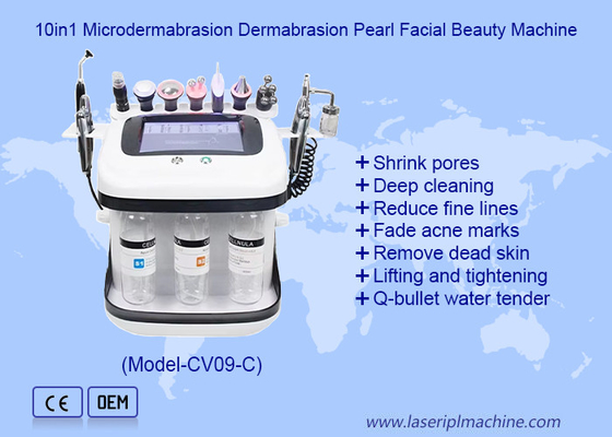 Cuidado facial Aqua Peel RF Oxygen Jet Hydro Microdermabrasion Machine para la limpieza profunda