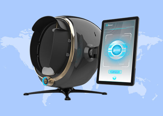 Buen precio 21Display de 5 pulgadas Diagnóstico de la piel Tester facial Máquina de análisis de piel 3D AI en línea