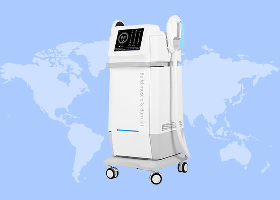 Buen precio 2 Maneja RF EMS cuerpo adelgazamiento músculo profundo estimulado HI EMT máquina en línea