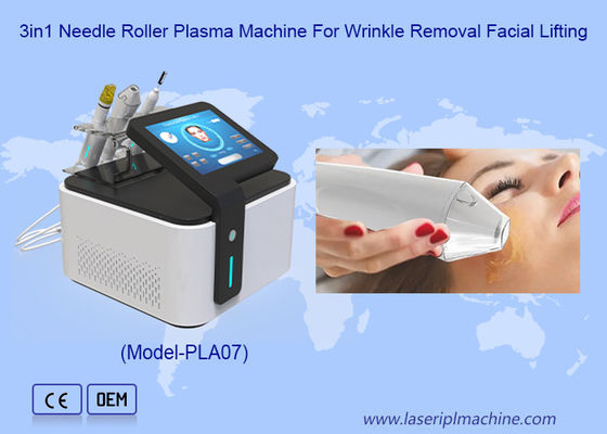 Buen precio Aprietación de la piel Eliminación de arrugas Máquina de plasma frío con rodillo de aguja fraccionado en línea