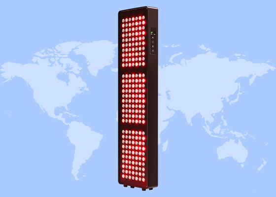 Dispositivo de panel de fototerapia LED infrarroja de luz roja de 190 mw/cm en modo de pulso