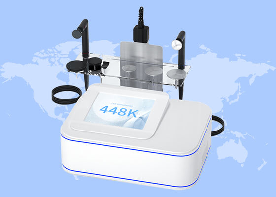 Buen precio 448KHz Monopolar RF Tecar Máquina de diatermia de pérdida de peso por calentamiento profundo en línea