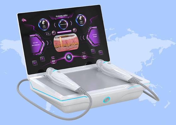 Ultrasonido Elevación facial Aprietación de la piel Eliminación de arrugas Máquina Hifu 12D