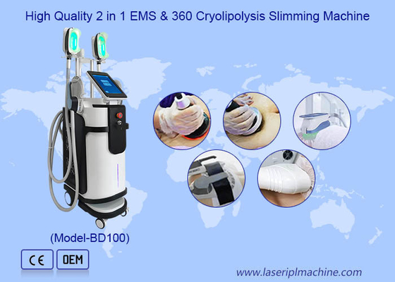 Spa 360 Cryolipolysis Máquina de adelgazamiento congelación de grasa Electro Magnetic body Slim estimulación muscular cuerpo
