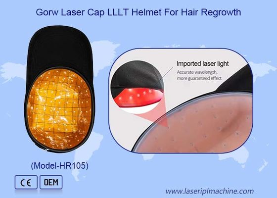 Buen precio Gorro de pelo antidesgarro con láser avanzado Terapia de crecimiento del cabello con láser en línea