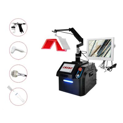 Buen precio 5 en 1 belleza anti llevada de la pérdida de pelo del crecimiento del pelo de la máquina de la terapia de la luz de Pdt en línea