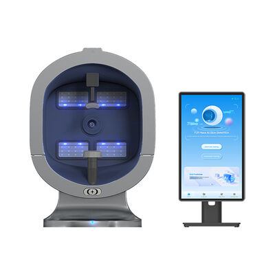 Buen precio 9 espectro 36 millones de píxeles 3D AI 2 en 1 Examen del cuero cabelludo Máquina de análisis facial en línea